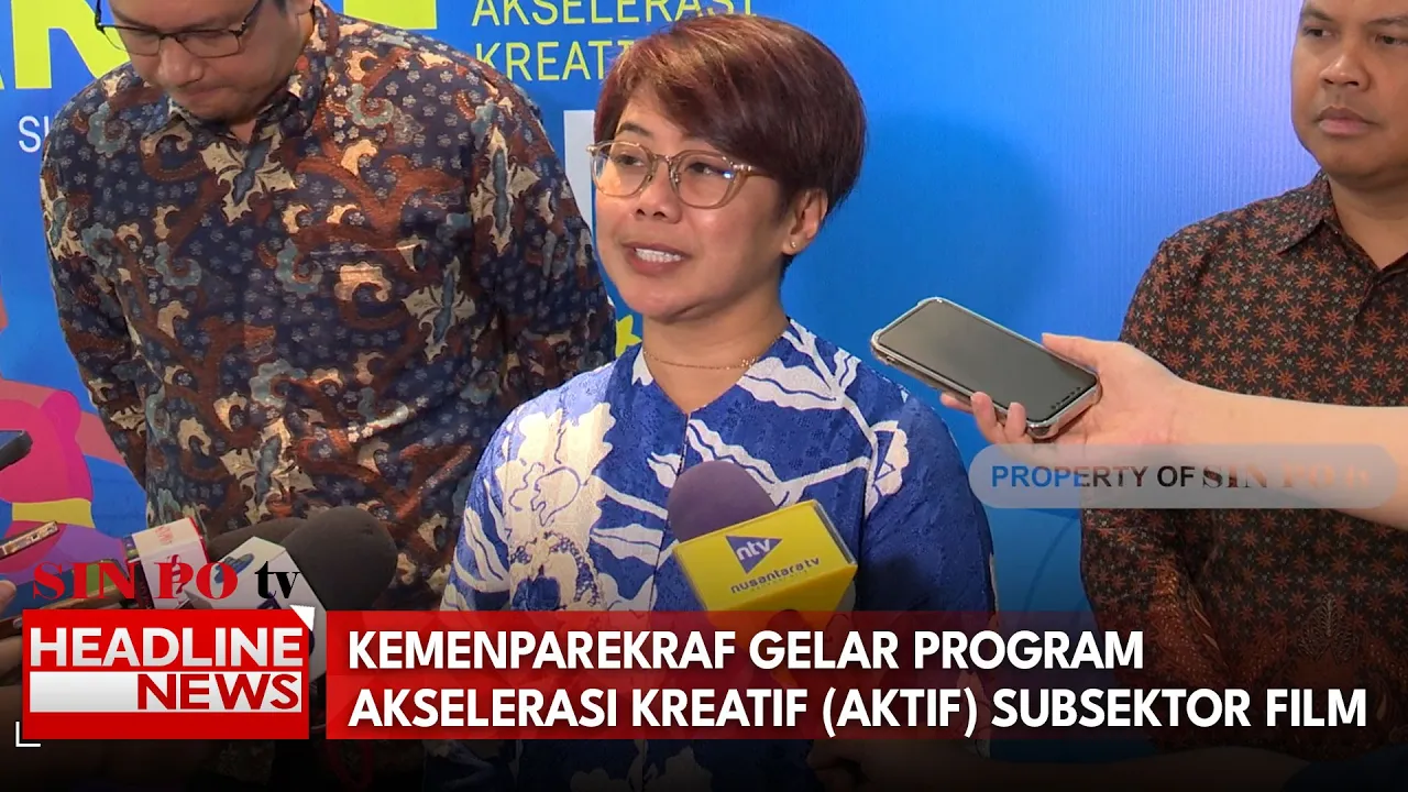 Kemenparekraf Gelar Program Akselerasi Kreatif (Aktif) Subsektor Film