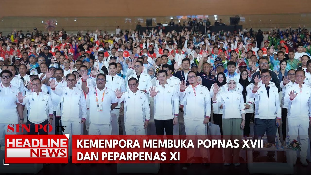 Kemenpora Membuka Popnas XVII dan Peparpenas XI