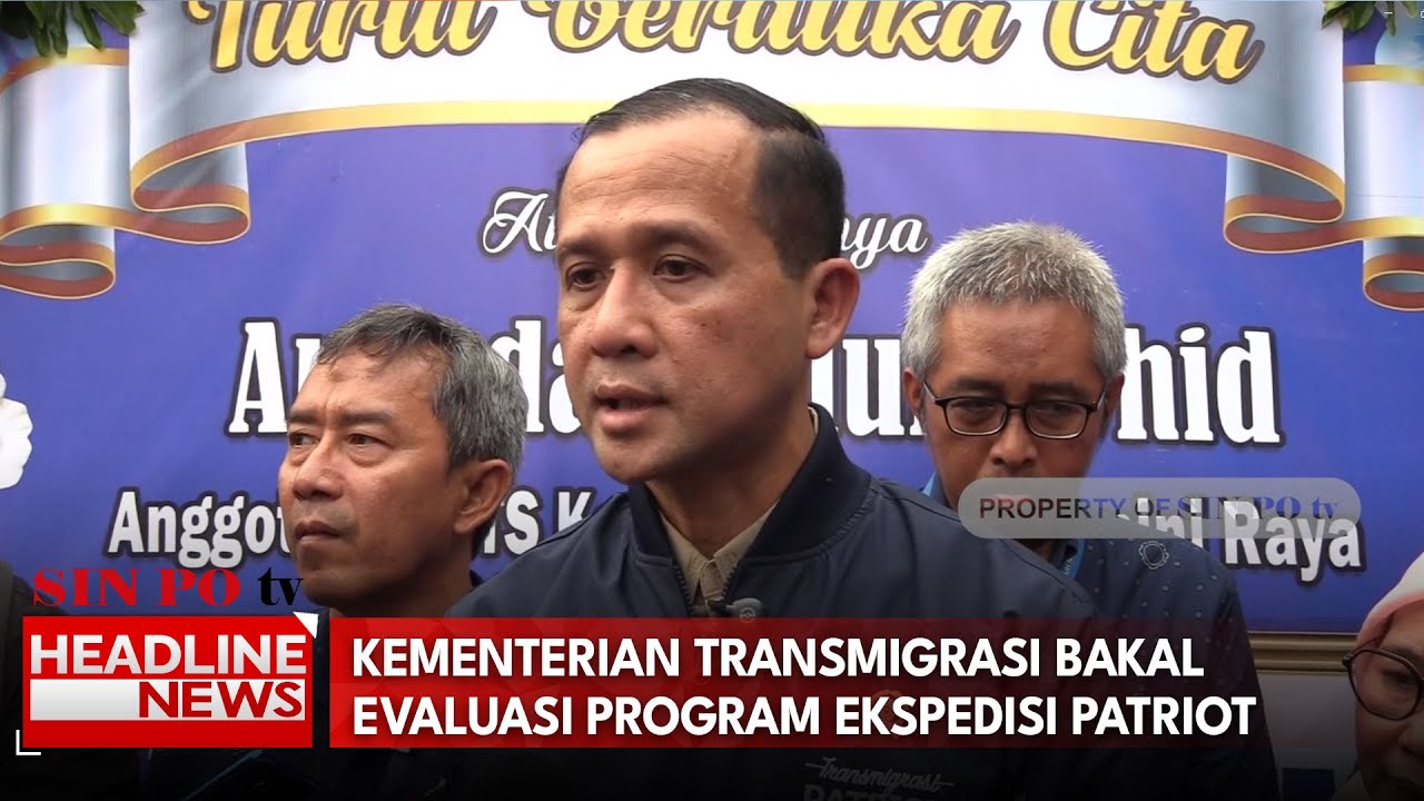 Kementerian Transmigrasi Bakal Evaluasi Program Ekspedisi Patriot