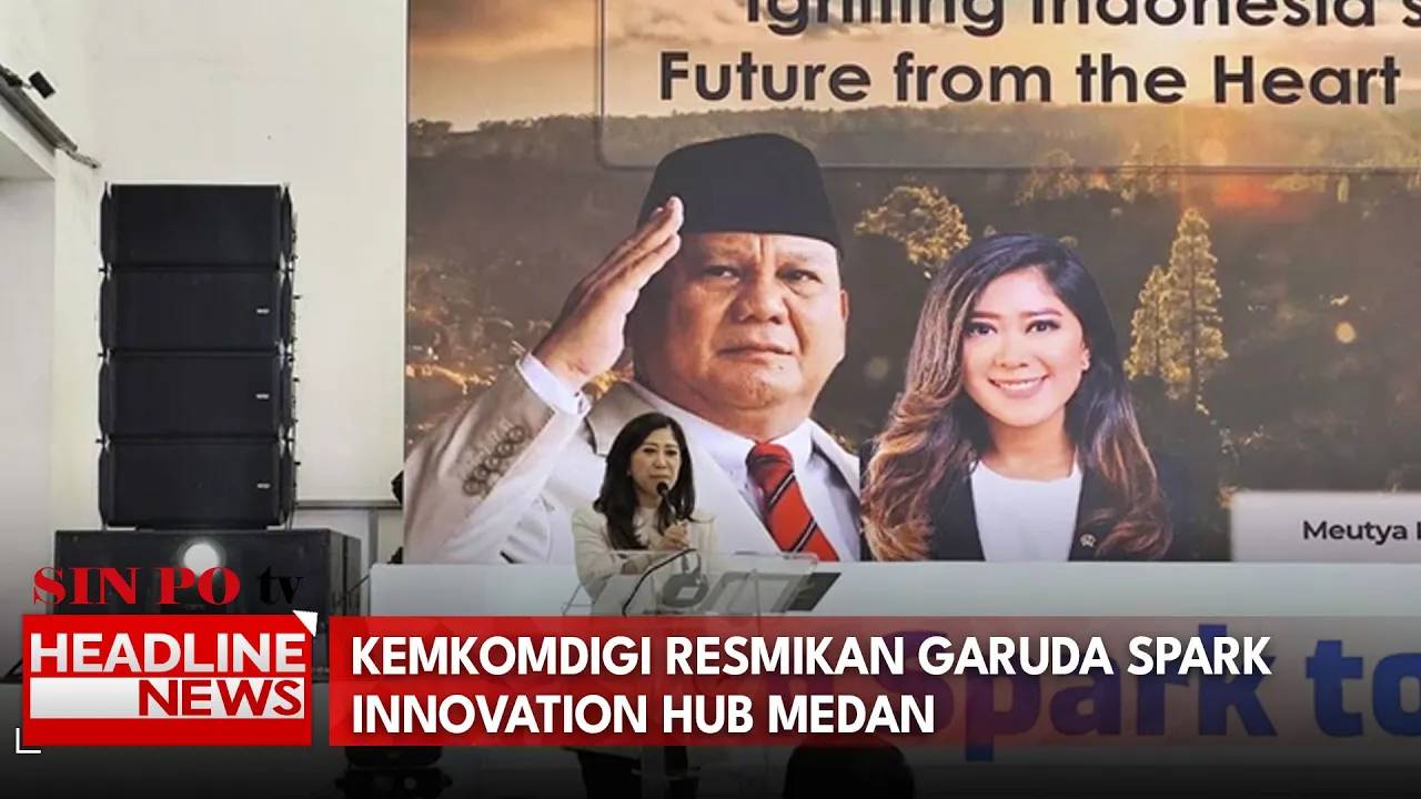 Kemkomdigi Resmikan Garuda Spark Innovation Hub Medan