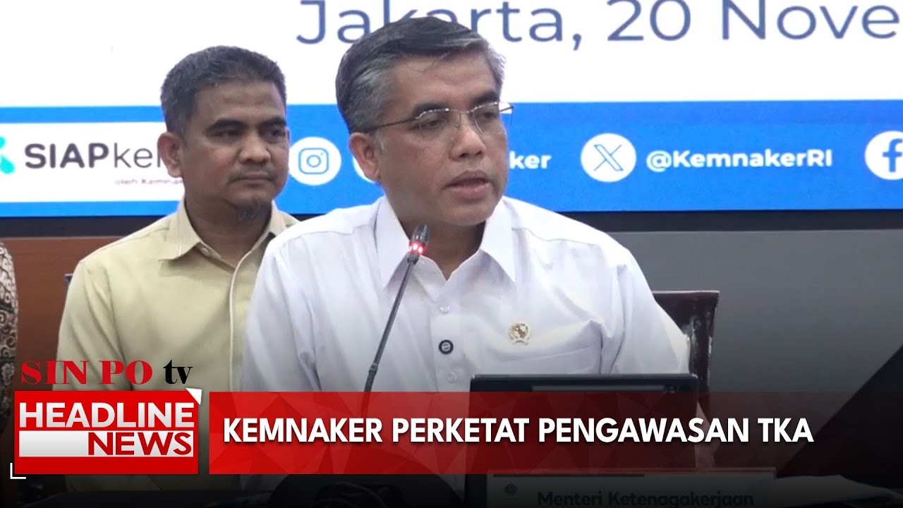 Kemnaker Perketat Pengawasan TKA