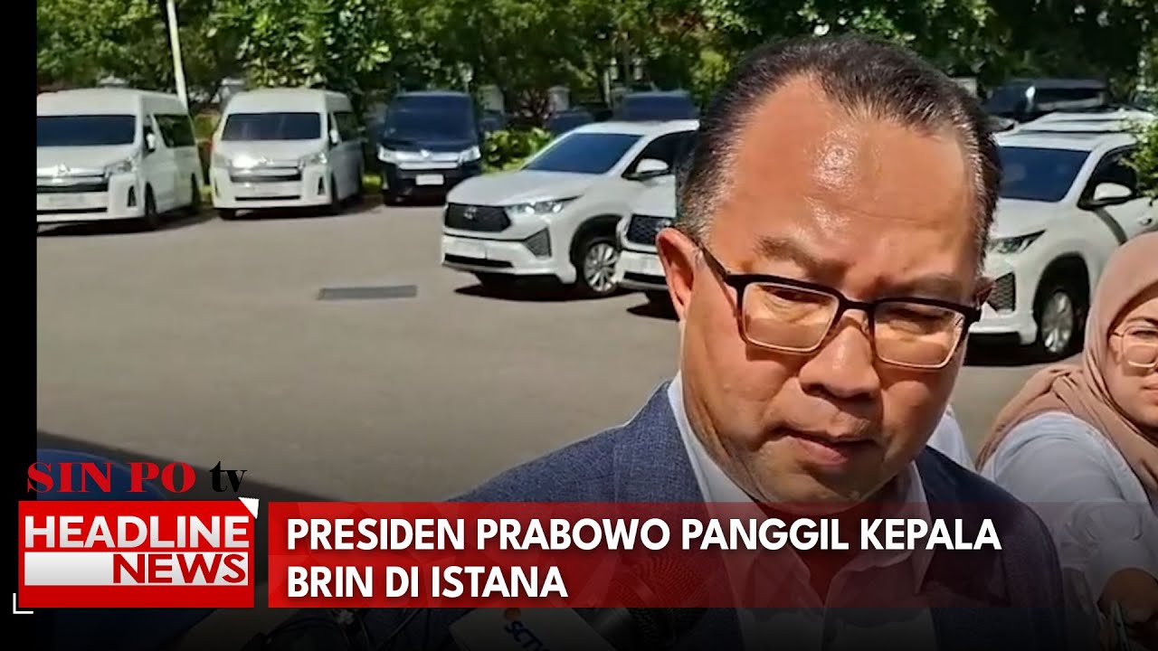 Kepala BRIN Arif Satria Rapat Perdana dengan Presiden Prabowo