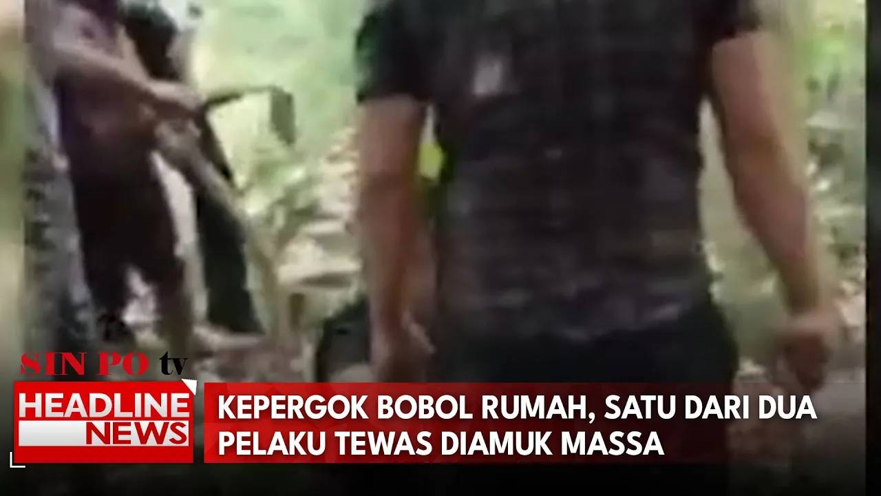 Kepergok Bobol Rumah, Satu Dari Dua Pelaku Tewas Diamuk Massa