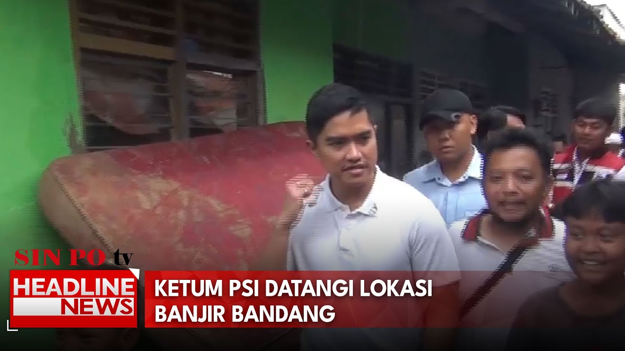 Ketum PSI Datangi Lokasi Banjir Bandang