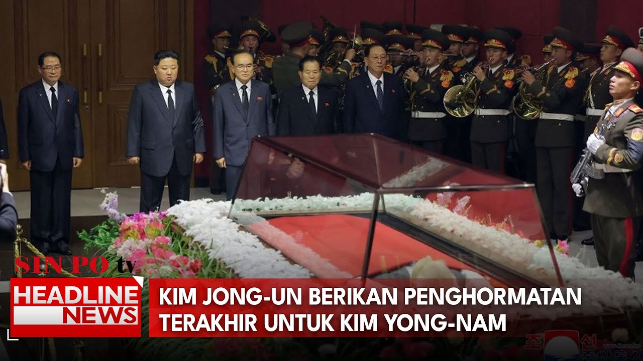 Kim Jong-Un Berikan Penghormatan Terakhir Untuk Kim Yong-Nam