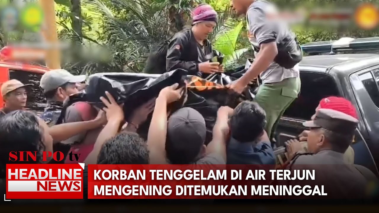 Korban Tenggelam di Air Terjun Mengening Ditemukan Meninggal