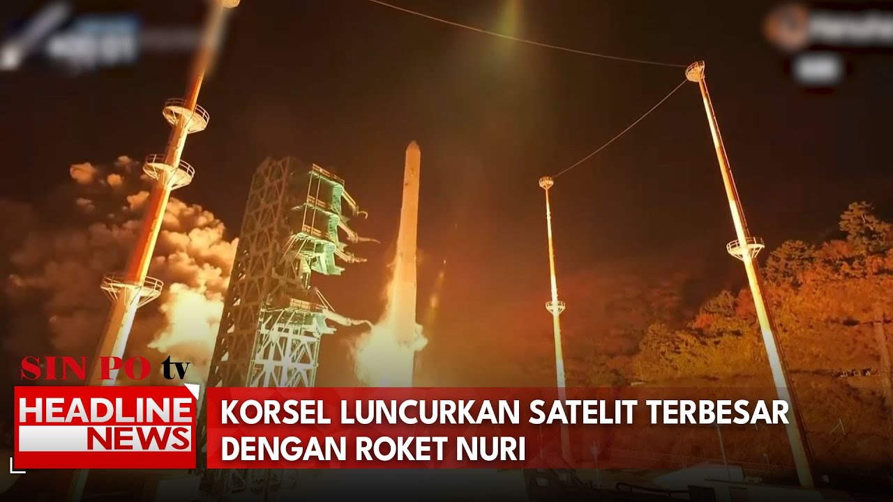 Korsel Luncurkan Satelit Terbesar Dengan Roket Nuri