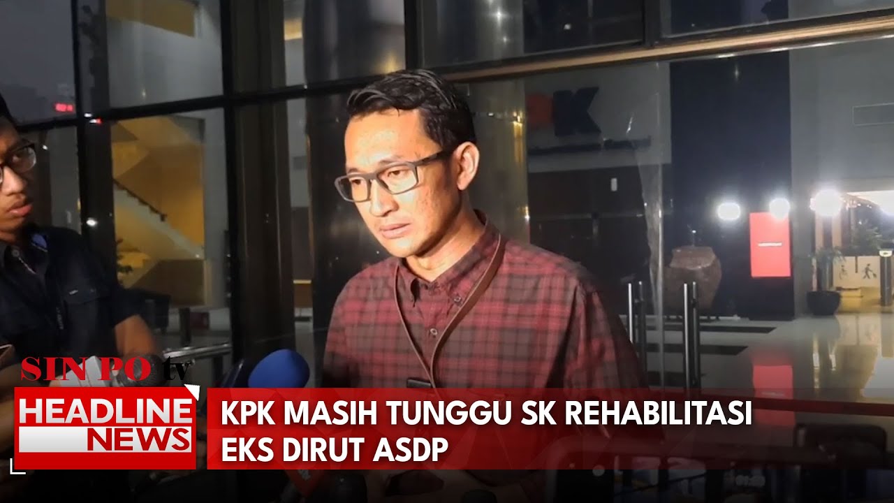 KPK Masih Tunggu Surat Keputusan Rehabilitasi Untuk Bebaskan Eks Dirut ASDP
