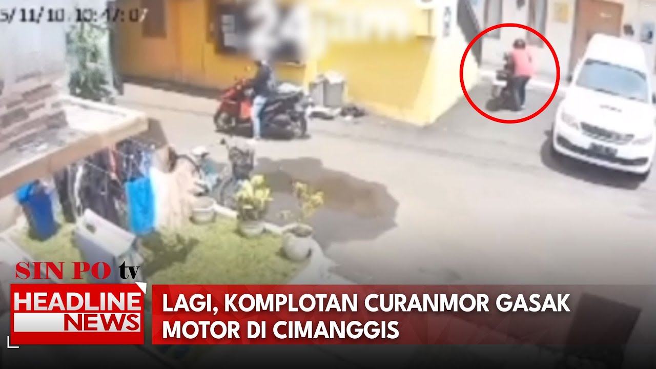 Lagi, Komplotan Curanmor Gasak Motor Di Cimanggis