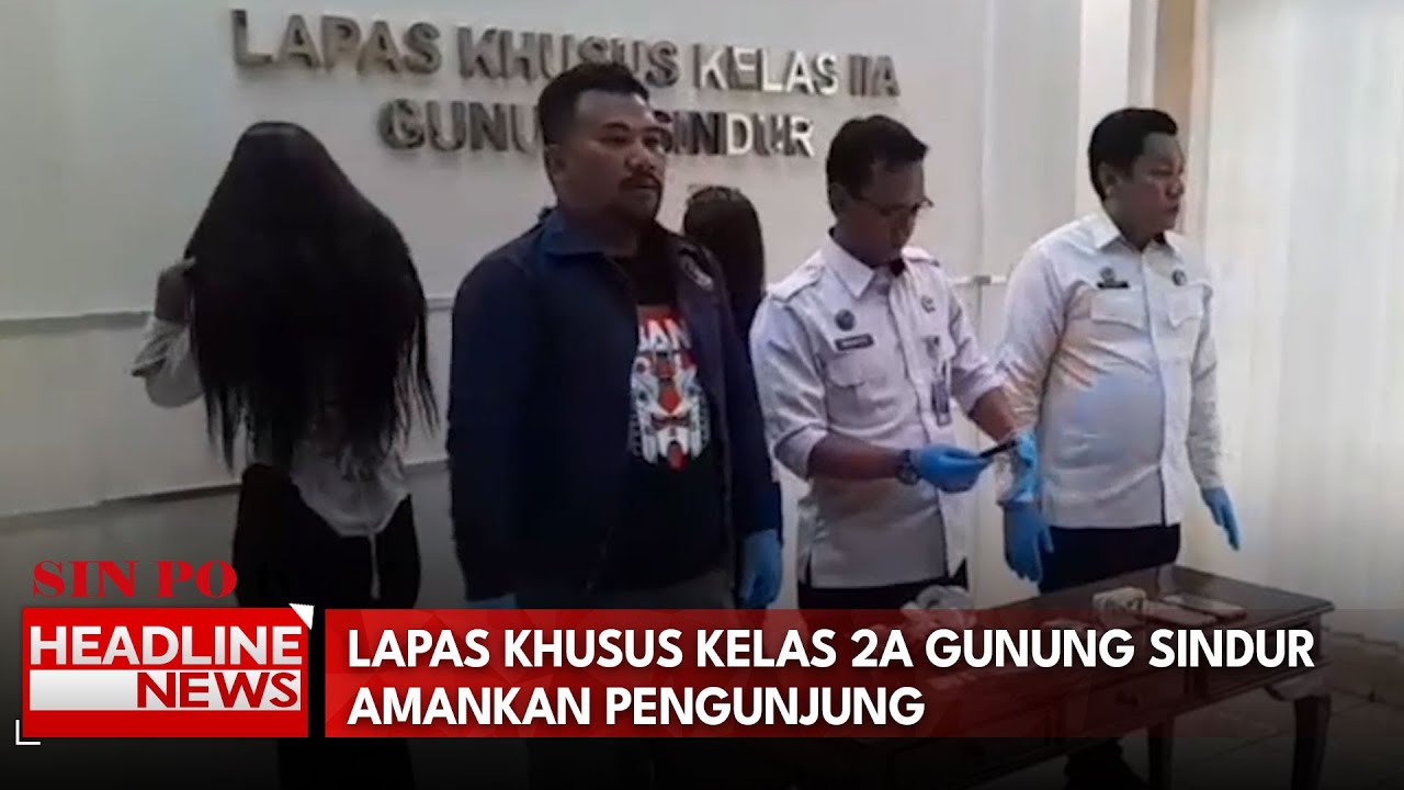Lapas Khusus Kelas 2A Gunung Sindur Amankan Pengunjung