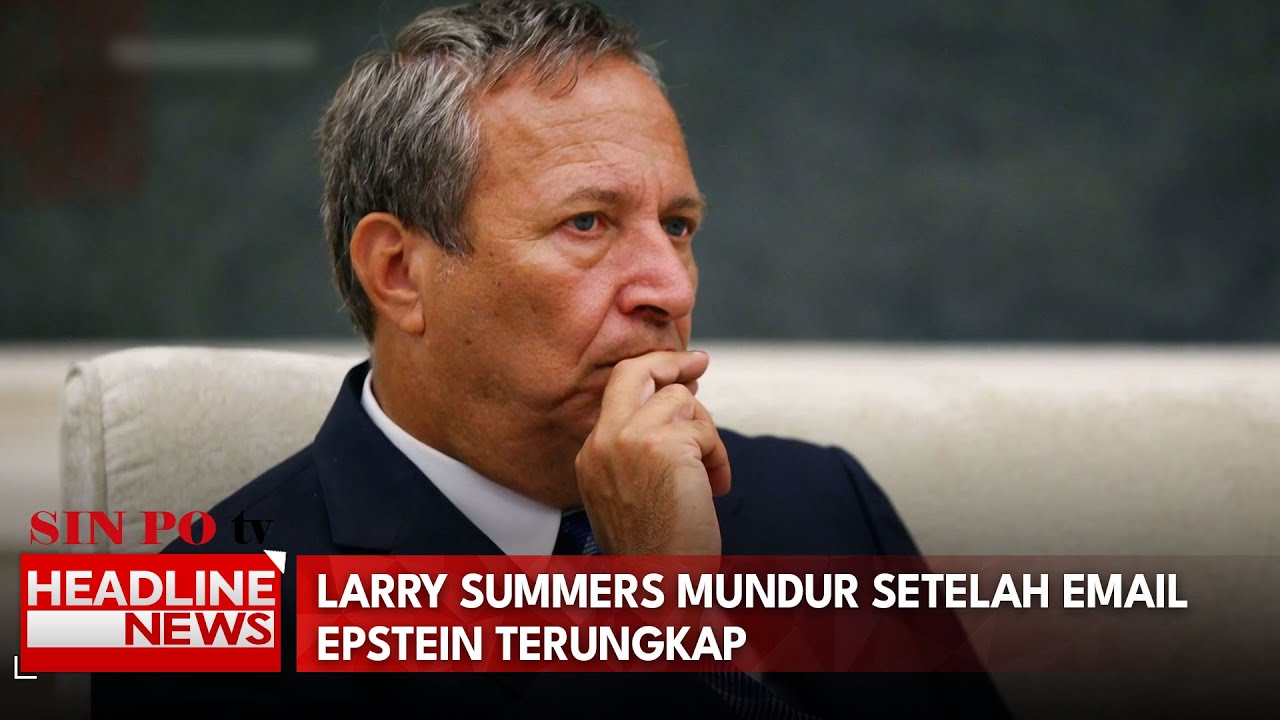 Larry Summers Mundur Setelah Email Epstein Terungkap
