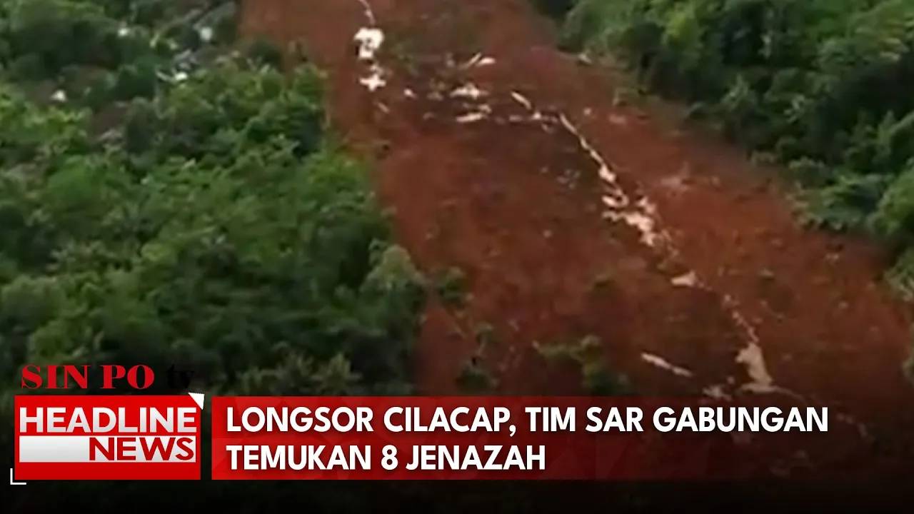 Longsor Cilacap, Tim SAR Gabungan Temukan 8 Jenazah