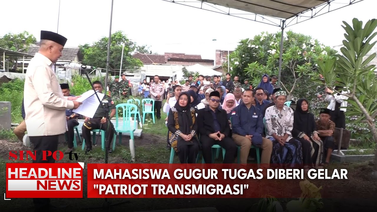 Mahasiswa Gugur Tugas Diberi Gelar "Patriot Transmigrasi"
