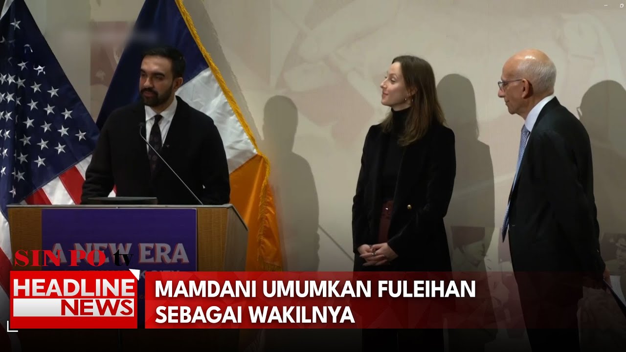 Mamdani Umumkan Fuleihan Sebagai Wakilnya