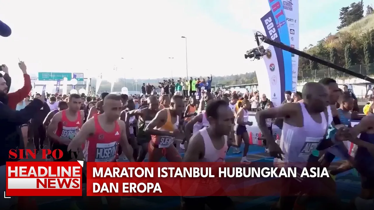 Maraton Istanbul Hubungkan Asia Dan Eropa