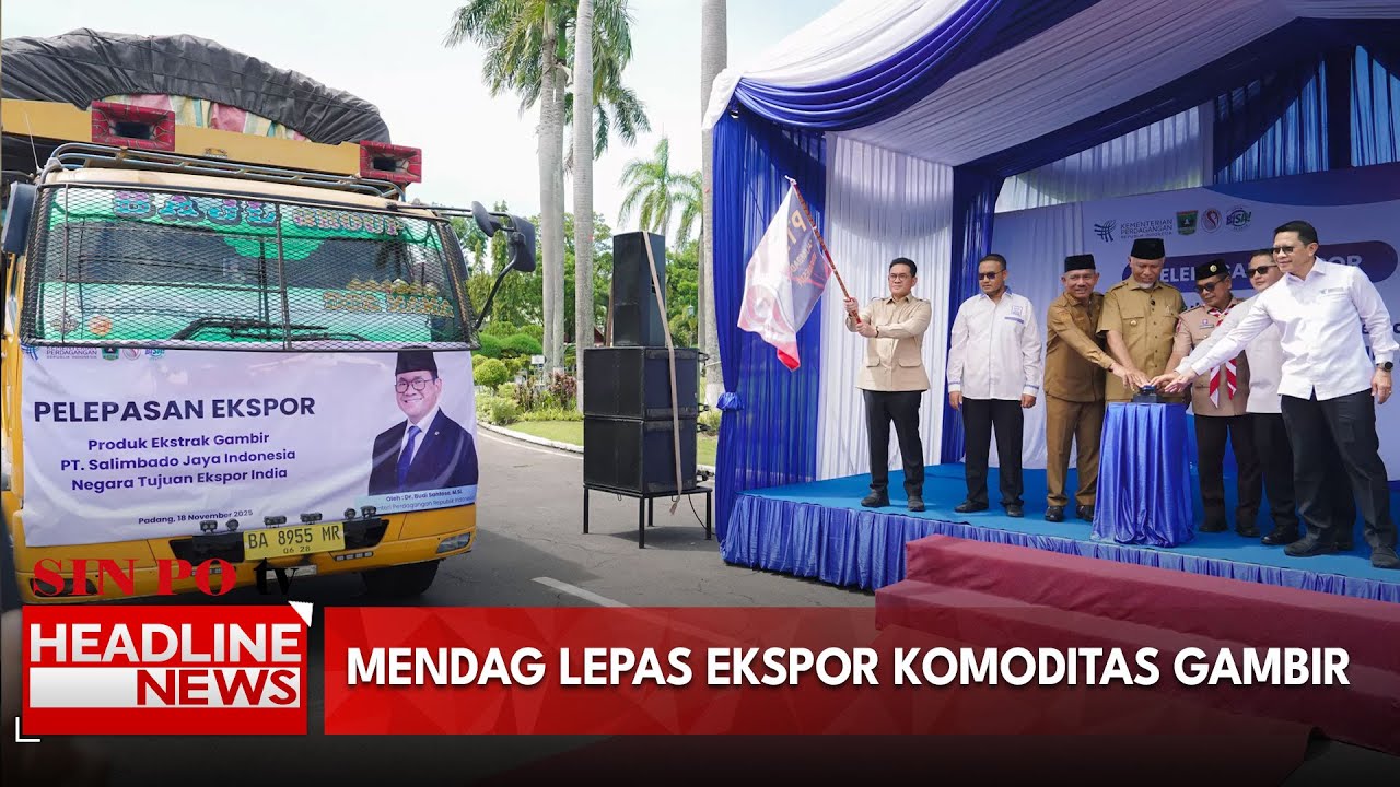 Mendag Lepas Ekspor Komoditas Gambir