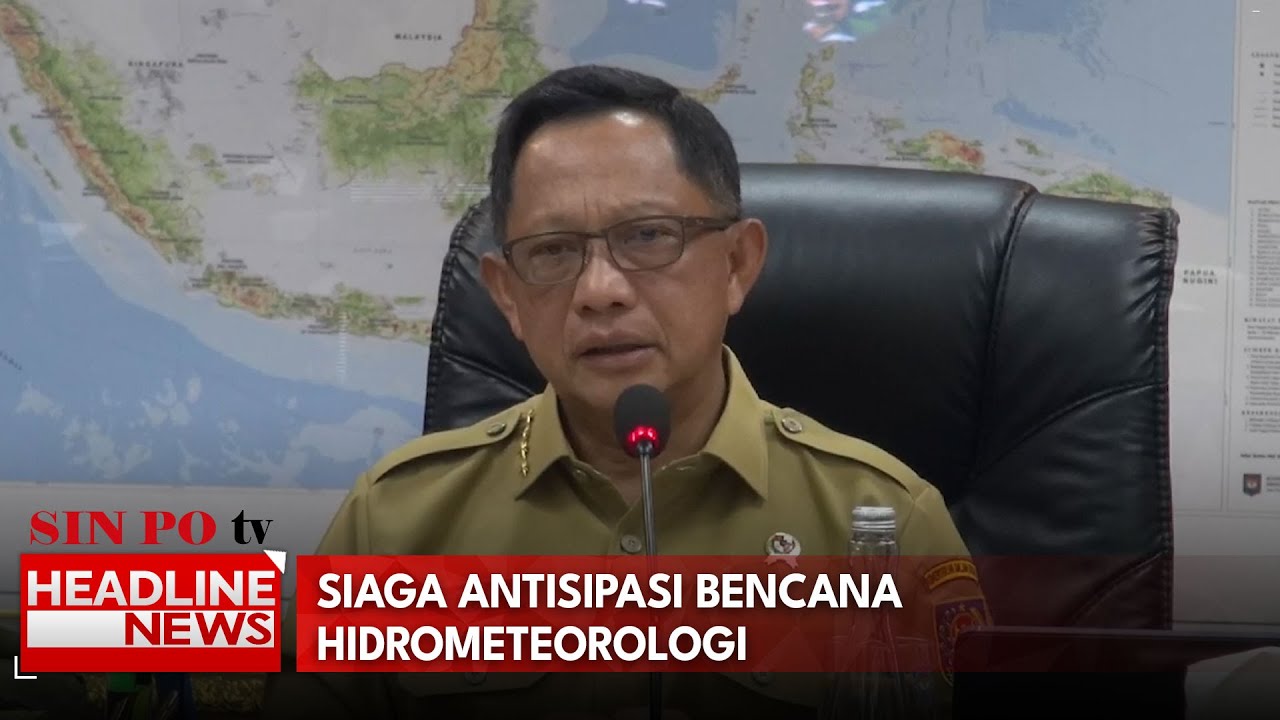 Mendagri Tito Karnavian Instruksikan Seluruh Kepala Daerah Antisipasi Bencana Hidrometeorologi