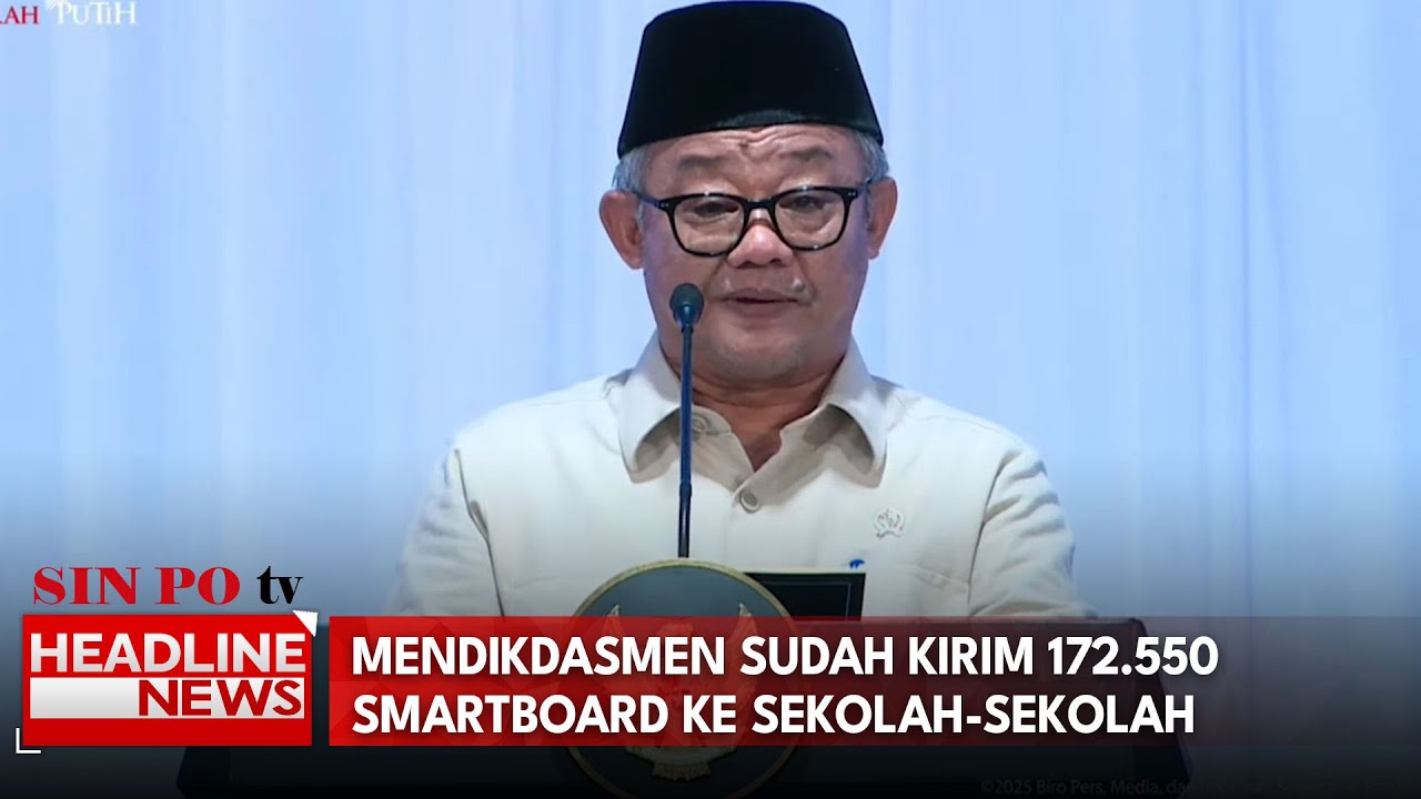 Mendikdasmen Sudah Kirim 172.550 Smartboard ke Sekolah-Sekolah