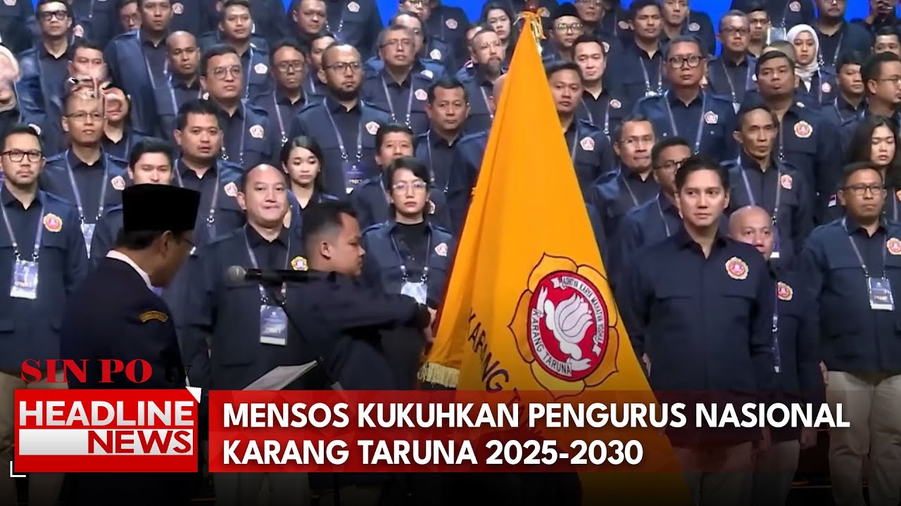 Mensos Kukuhkan Pengurus Nasional Karang Taruna 2025-2030