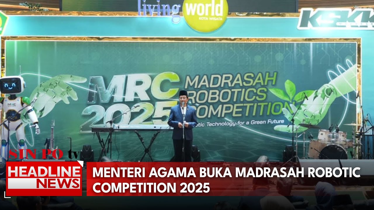 Menteri Agama Buka Madrasah Robotic Competition 2025