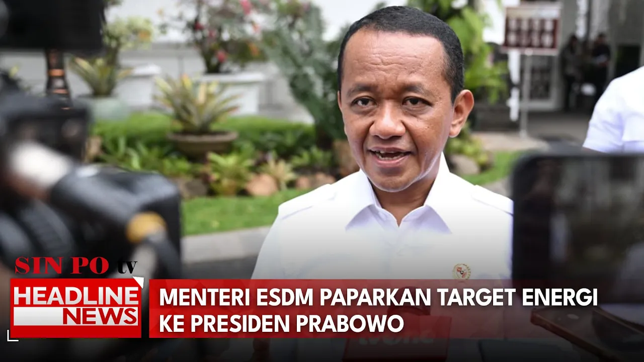 Menteri ESDM Paparkan Target Energi Ke Presiden Prabowo