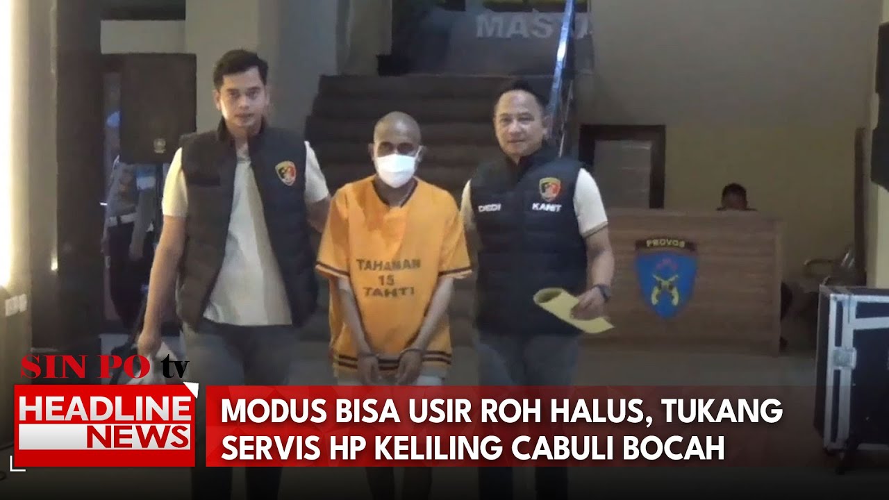 Modus Bisa Usir Roh Halus, Tukang Servis HP Keliling Cabuli Bocah