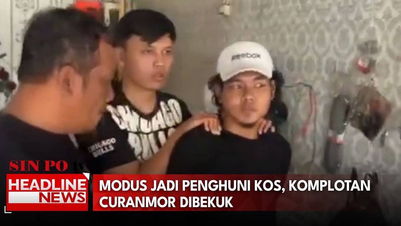 Modus Jadi Penghuni Kos, Komplotan Curanmor Dibekuk