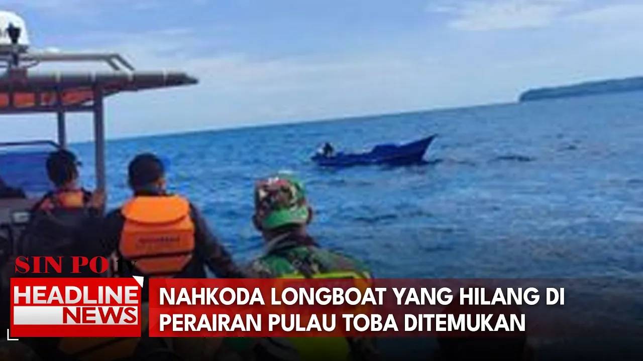 Nahkoda Longboat yang Hilang di Perairan Pulau Toba Ditemukan