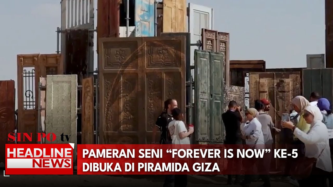 Pameran Seni “Forever Is Now” Ke-5 Dibuka Di Piramida Giza