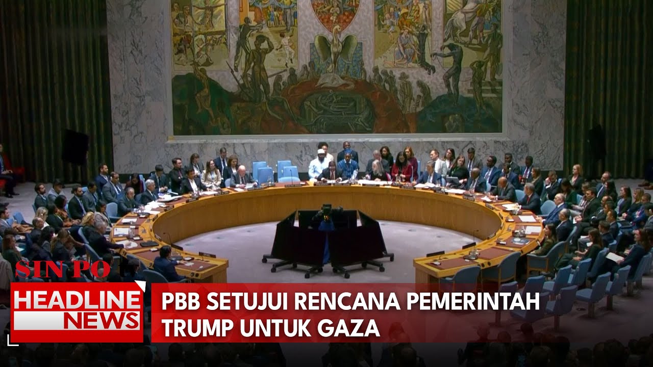 PBB Setujui Rencana Pemerintah Trump Untuk Gaza