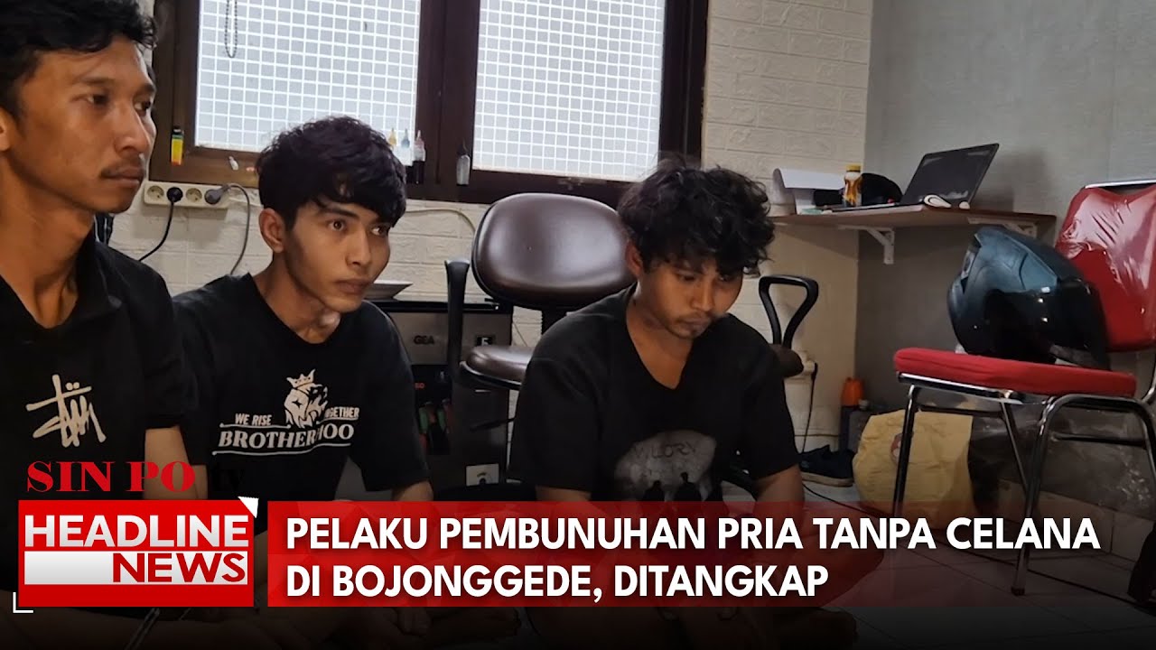 Pelaku Pembunuhan Pria Tanpa Celana Di Bojonggede, Ditangkap