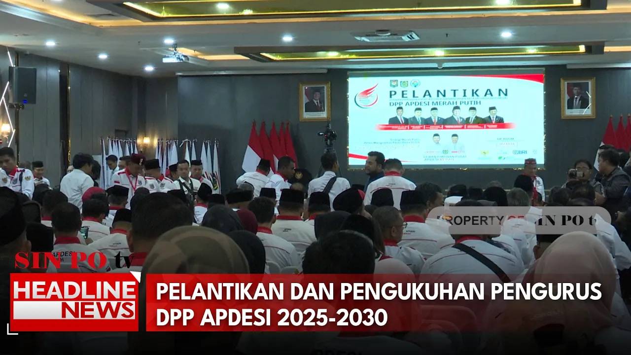 Pelantikan Dan Pengukuhan Pengurus DPP APDESI 2025-2030