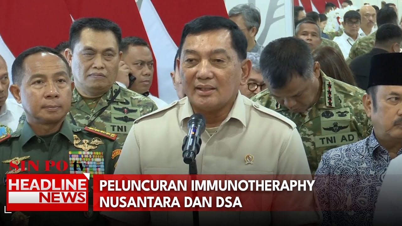 Peluncuran Immunotheraphy Nusantara Dan DSA