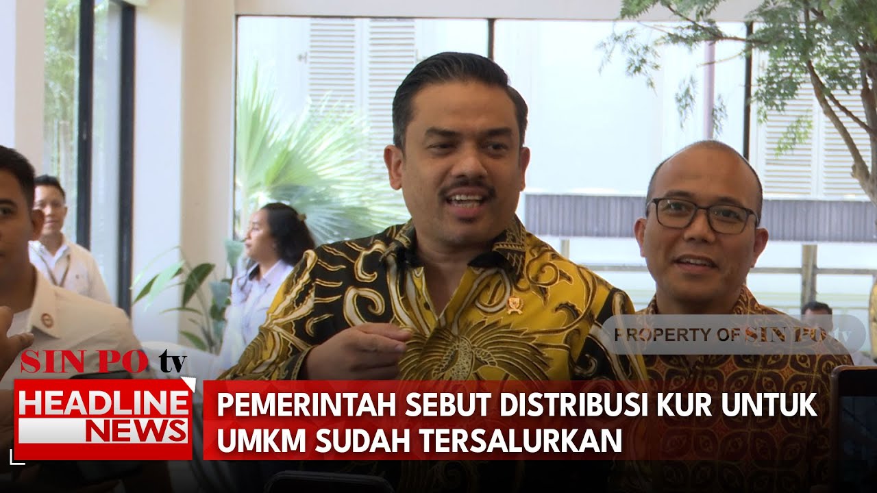 Pemerintah Sebut Distribusi KUR Untuk UMKM Sudah Tersalurkan