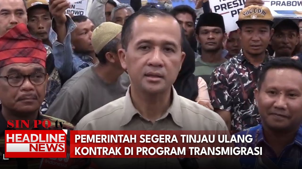 Pemerintah Segera Tinjau Ulang Kontrak di Program Transmigrasi