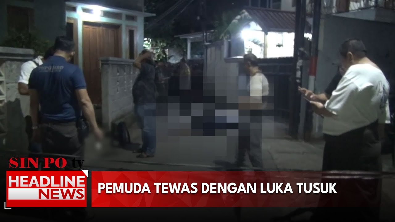 Pemuda Tewas Dengan Luka Tusuk