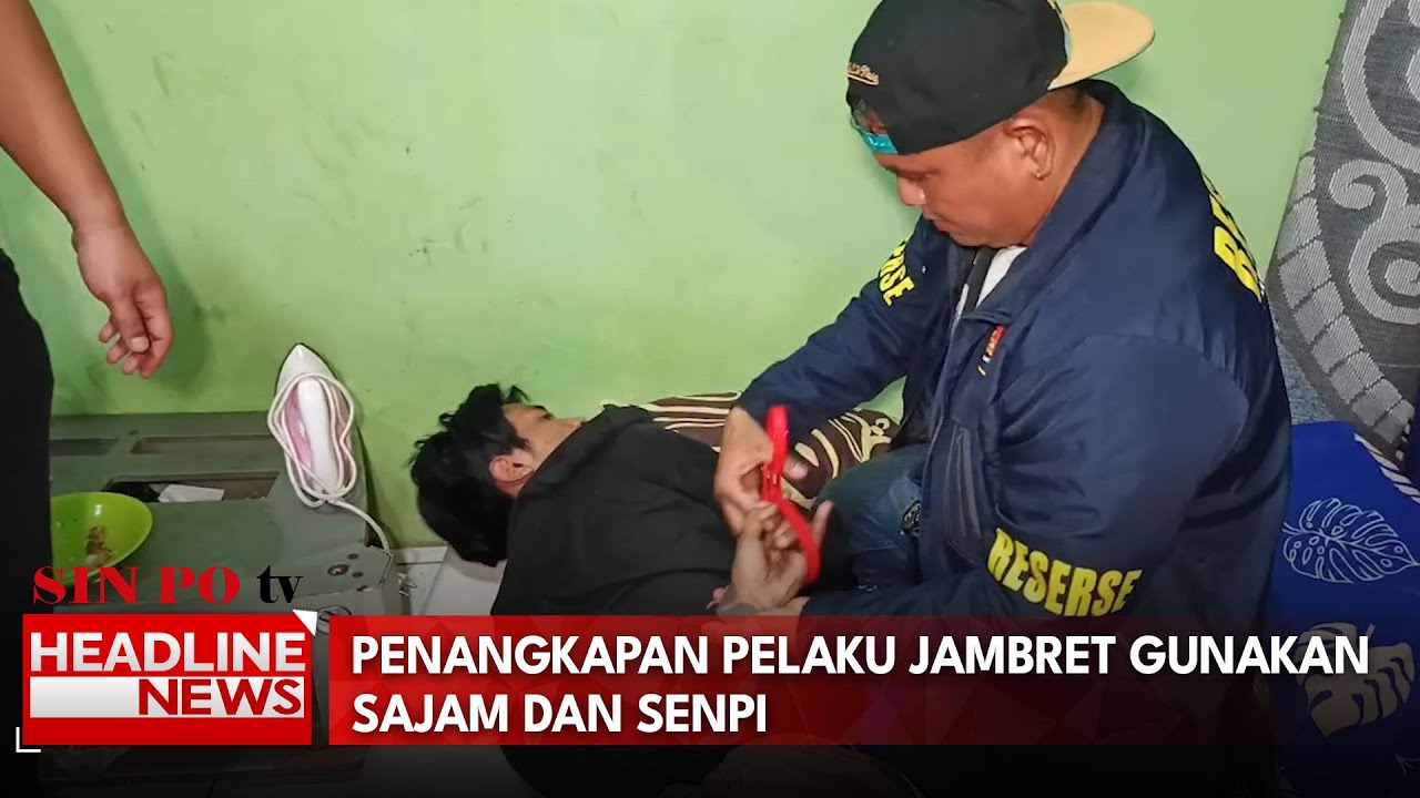 Penangkapan Pelaku Jambret Gunakan Sajam dan Senpi di Tambora