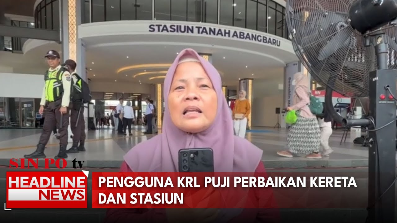 Pengguna KRL Puji Perbaikan Kereta Dan Stasiun