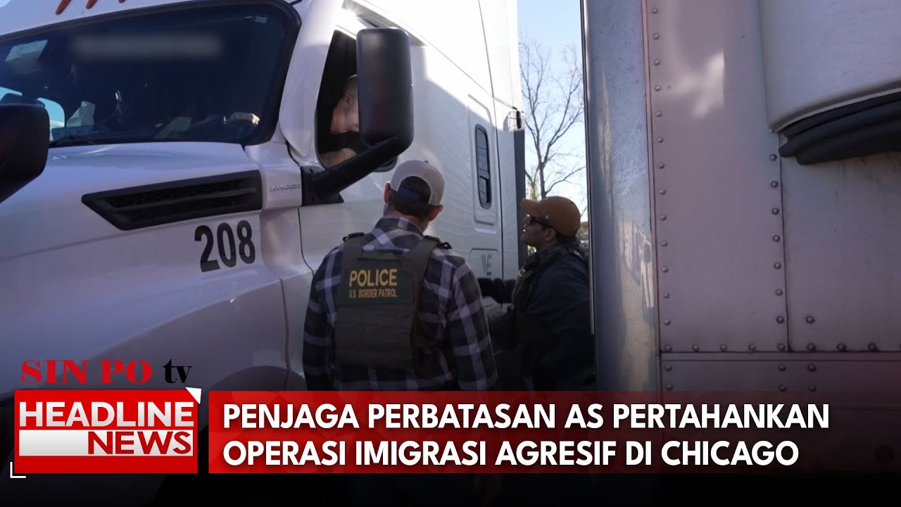 Penjaga Perbatasan AS Pertahankan Operasi Imigrasi Agresif di Chicago