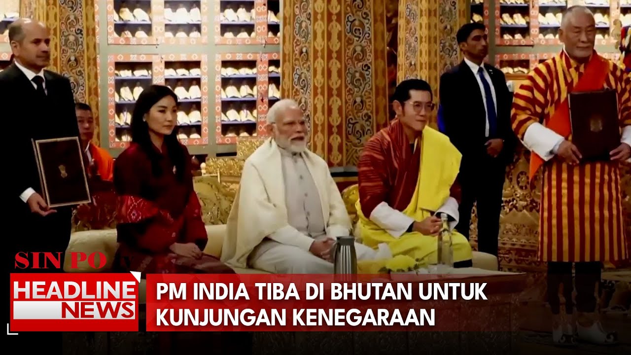 PM India Tiba Di Bhutan Untuk Kunjungan Kenegaraan