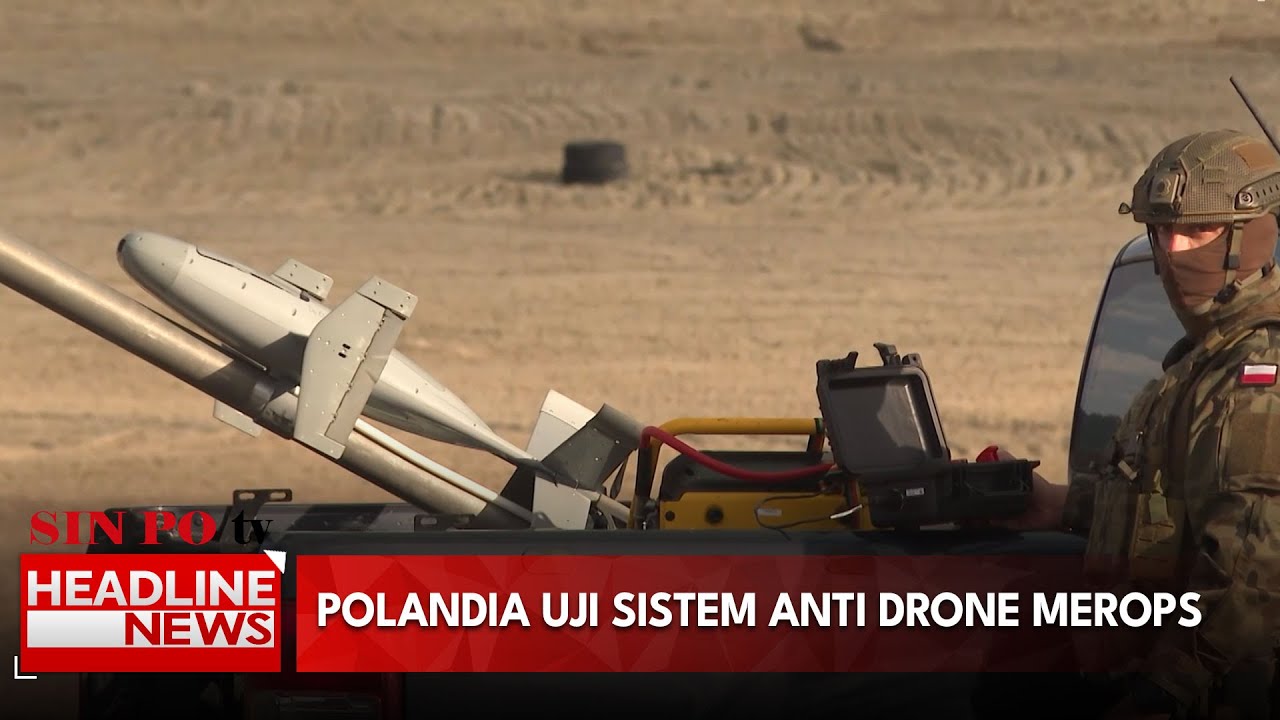 Polandia Uji Sistem Anti Drone Merops