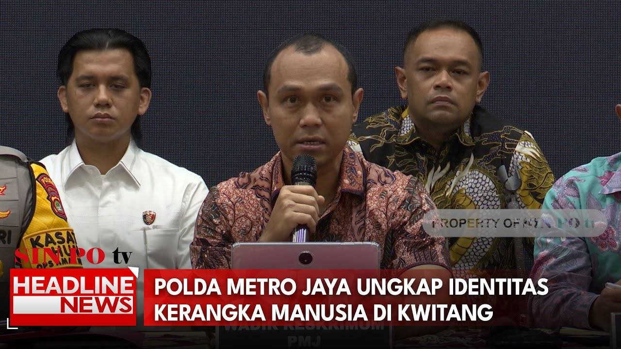 Polda Metro Jaya Ungkap Identitas Kerangka Manusia Di Kwitang