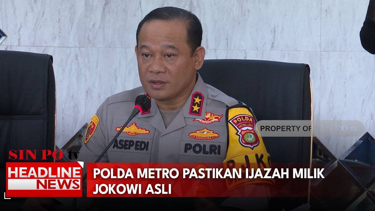 Polda Metro Pastikan Ijazah Milik Jokowi Asli