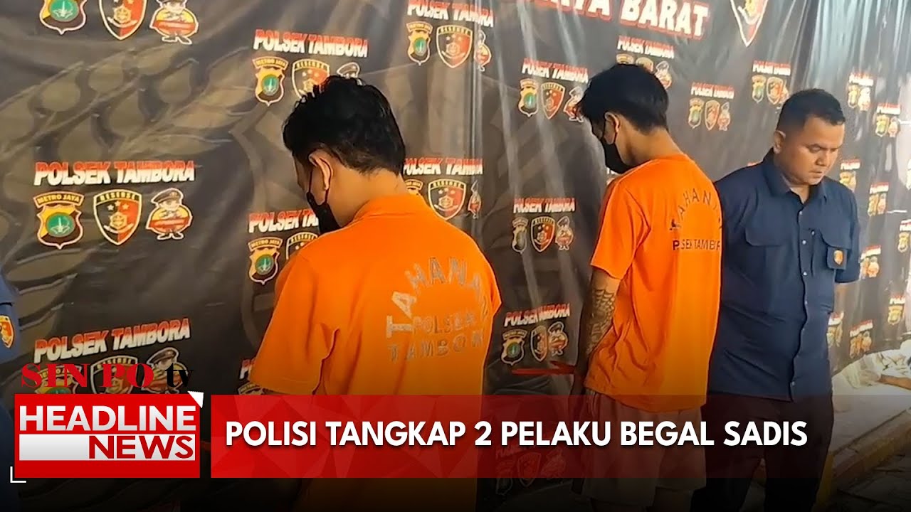 Polisi Tangkap 2 Pelaku Begal Sadis