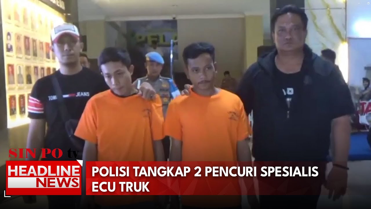 Polisi Tangkap Dua Pencuri Spesialis ECU Truk