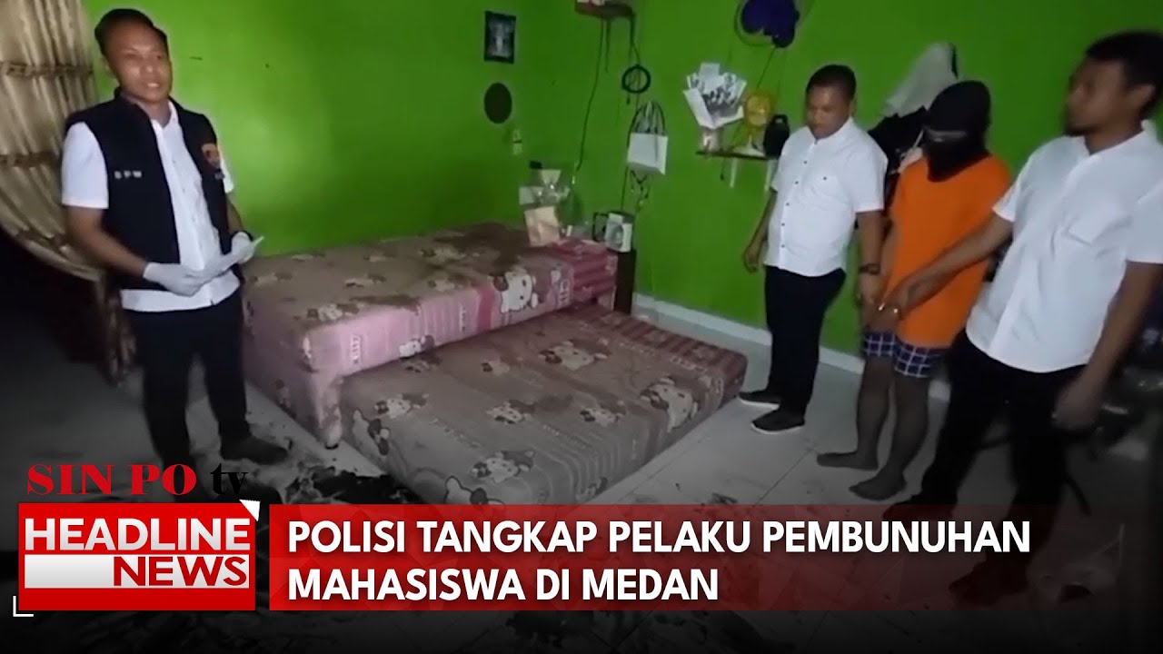 Polisi Tangkap Pelaku Pembunuhan Mahasiswa di Medan