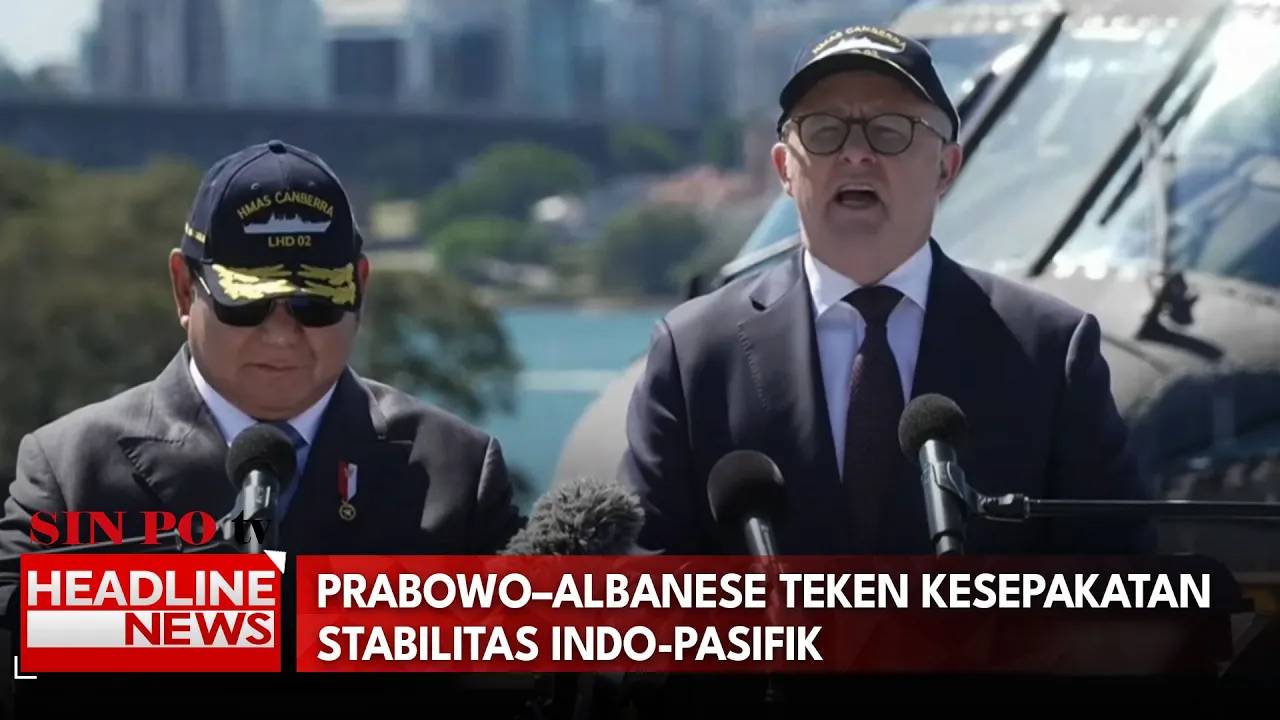 Prabowo–Albanese Teken Kesepakatan Stabilitas Indo-Pasifik