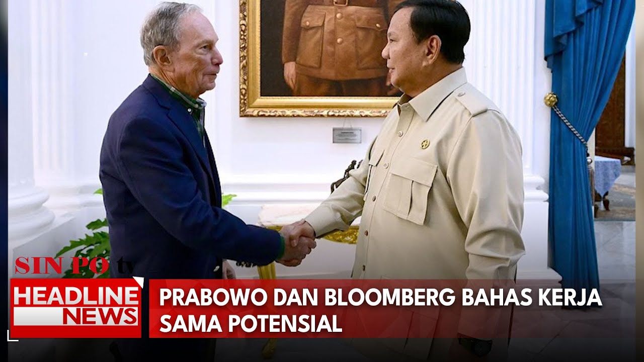 Prabowo Dan Bloomberg Bahas Kerja Sama Potensial