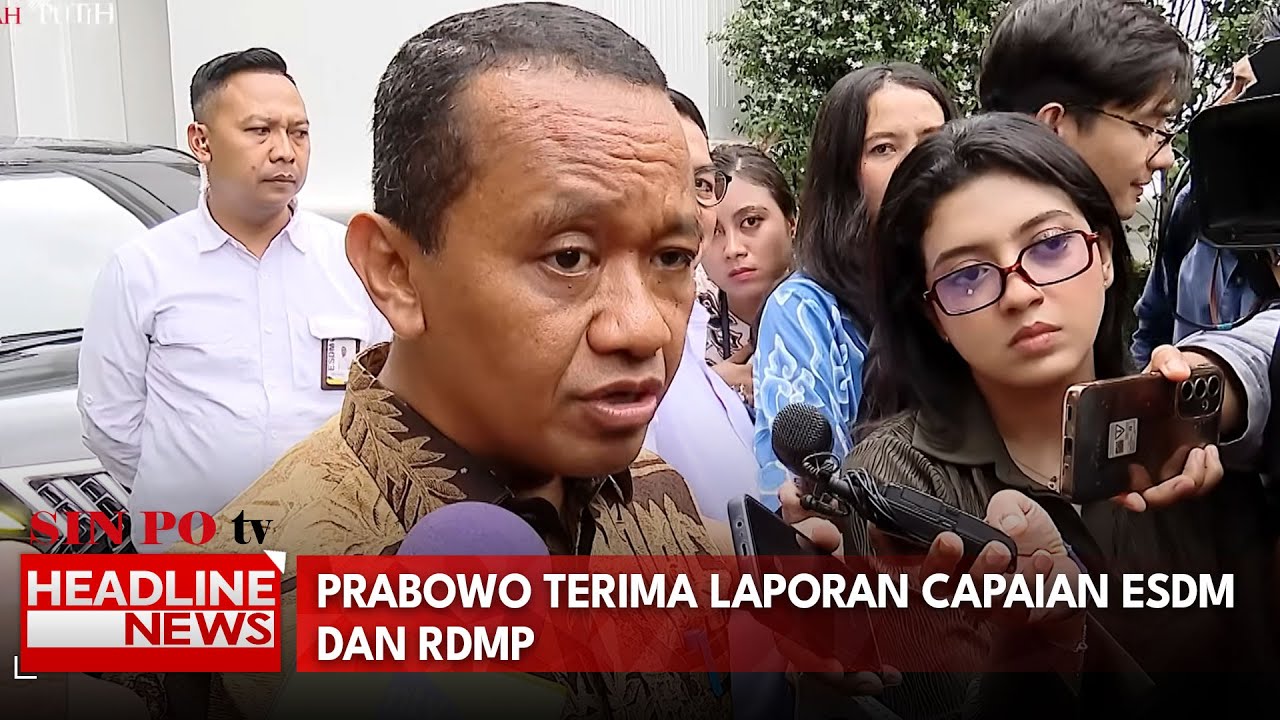 Prabowo Terima Laporan Capaian ESDM dan RDMP