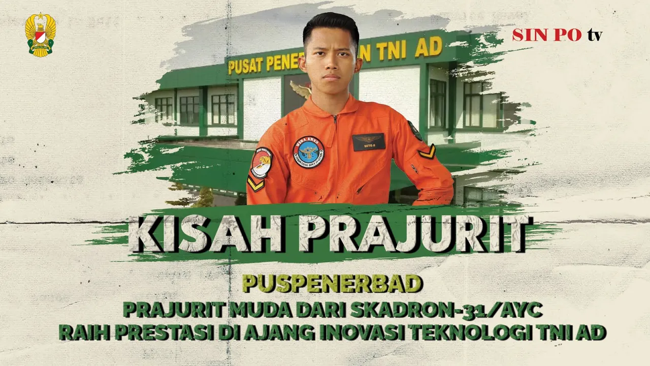 Prajurit Muda dari Skadron-31/AYC Raih Prestasi di Ajang Inovasi Teknologi TNI AD